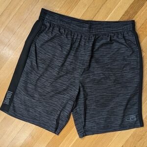 Tapout Dark Grey Athletic Shorts. Size XL
